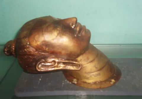 Tượng cổ bằng vàng được người dân ở Quảng Nam đào được, đem bán sang tay